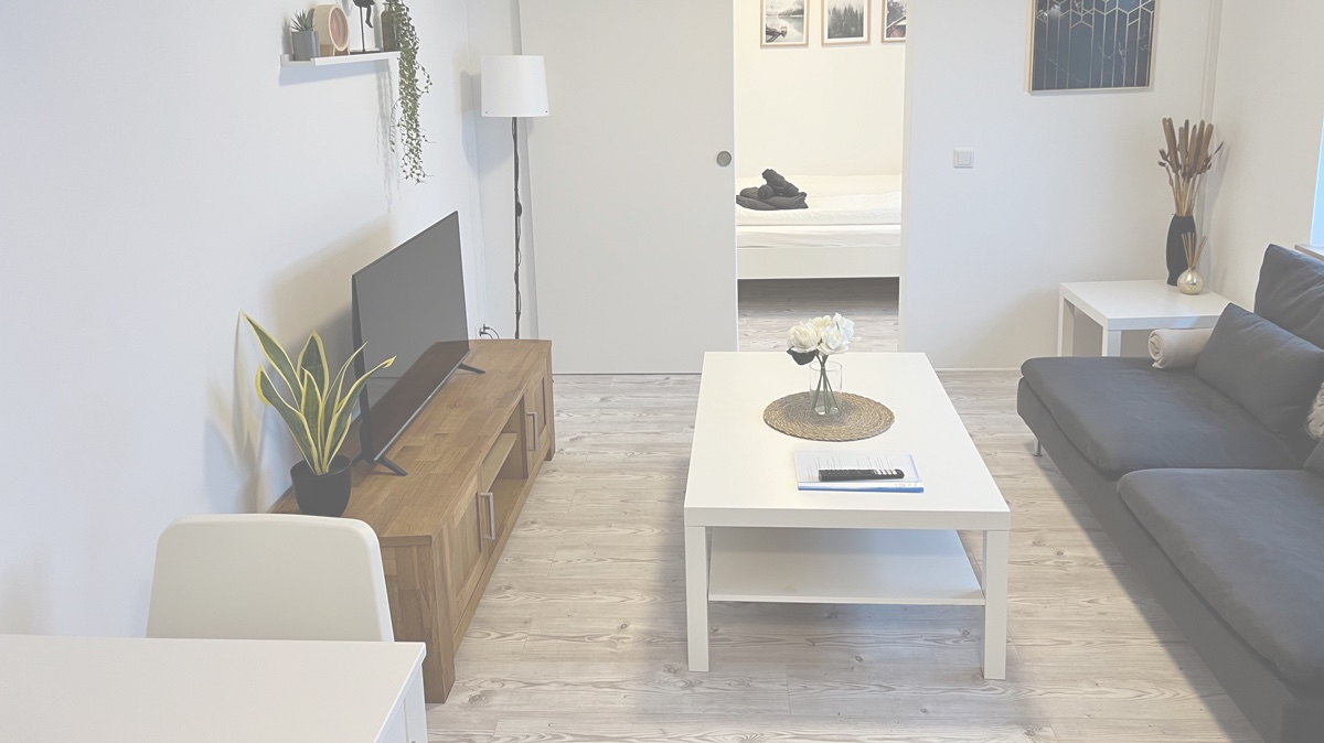 Möbliertes Apartment in Krefeld – hell und modern eingerichtet